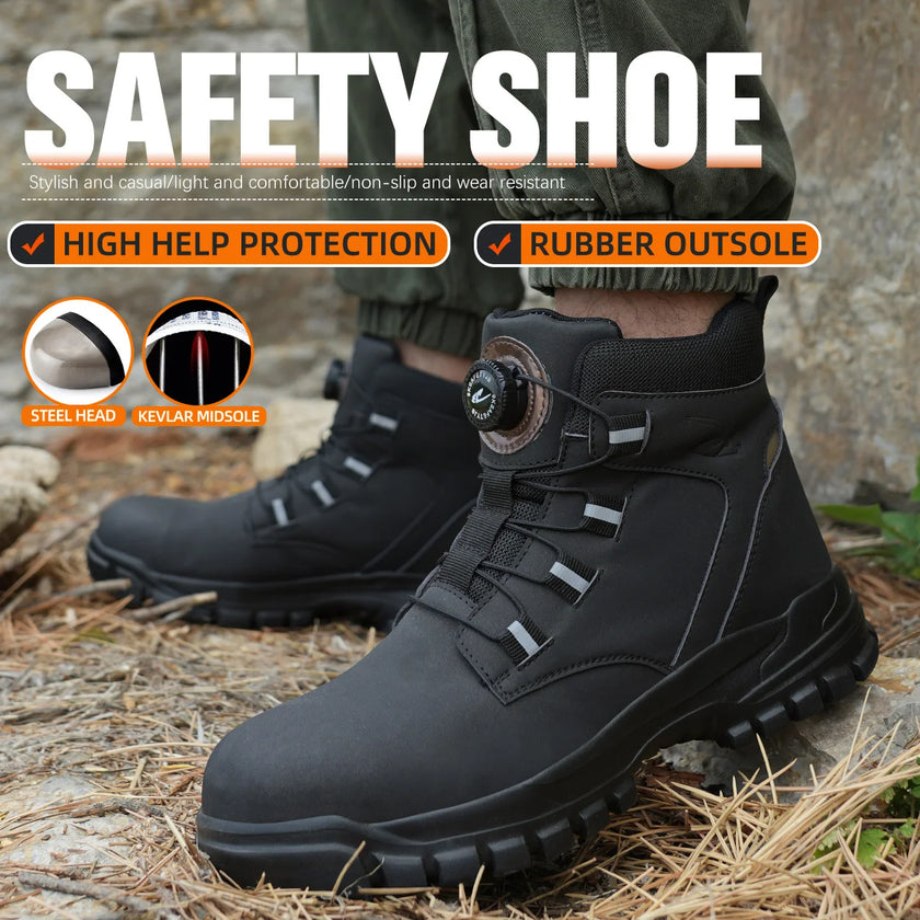 Waterproof Steel Toe Safety Boots 5
