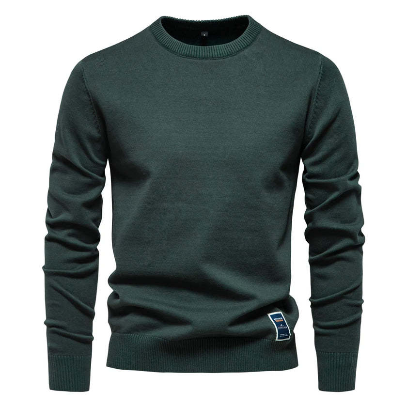 Alex – Crew Neck Men’s Classic Sweater | Casual Knit 10