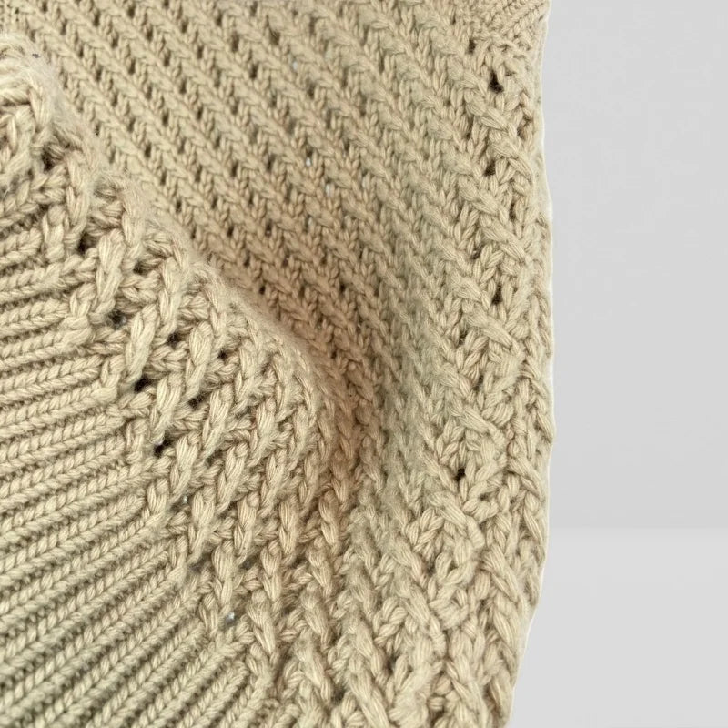 Ava – Sweater Vest Women - Cozy Knit | V Neck Style 4