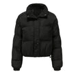 Mia – Black Puffer Jacket for Women - Cozy Quilted | Women's Coat 12