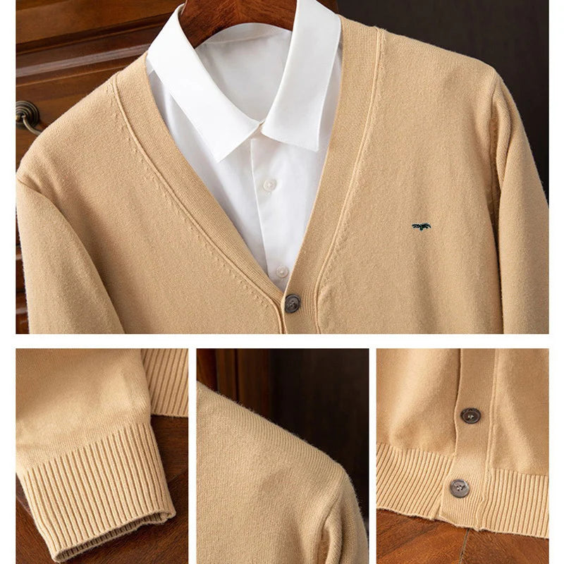 Charles – Mens Cashmere Cardigan + Men’s - Cozy/Chic | Sweater 5