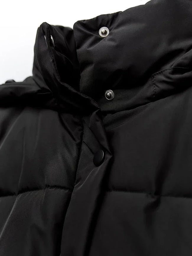 Mia – Black Puffer Jacket for Women - Stylish & Warm | Winter Coat 2
