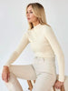 Ribbed Turtleneck Sweater