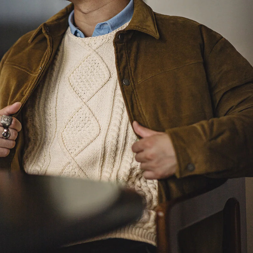 Max – jumper Men’s Cozy Retro | Knit Pullover 4