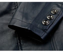 Alex – Black Leather Jacket + Men’s - Stylish/Slim | Blazer 5