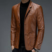 Alex – Black Leather Jacket + Men’s - Stylish/Slim | Blazer 8