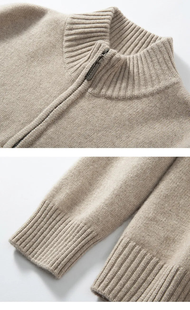 Samuel – Men's Half Zip Sweater - Stylish/Warm | Jumper 11