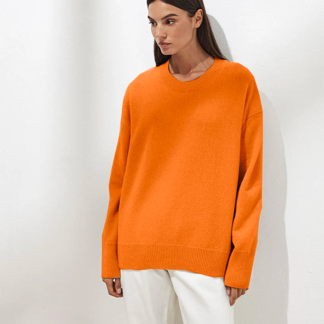 Hannah – Women's Cashmere Jumper Cozy Oversized | Knitwear 1