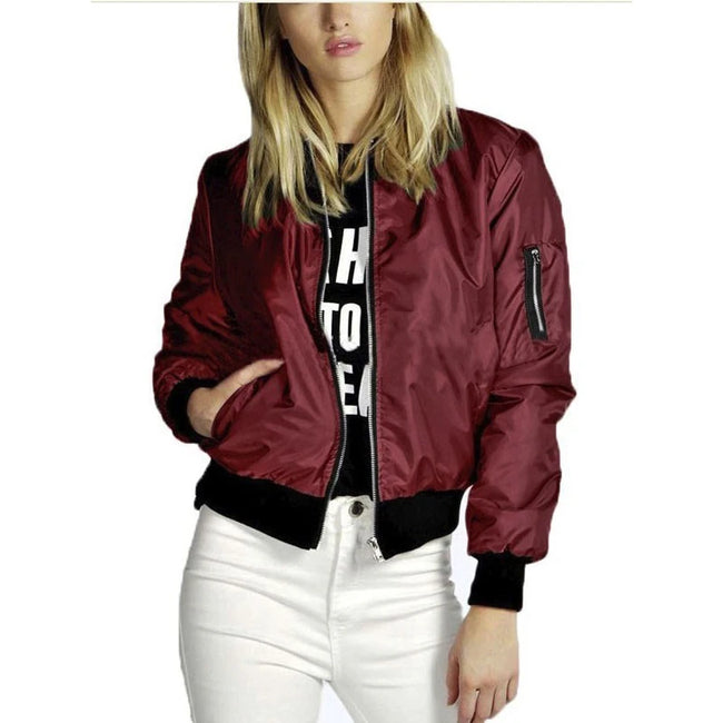 Mia – Bomber Jacket Women - Stylish Vintage | Fashion Jacket 1