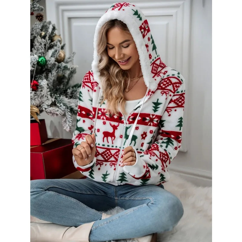 Lily – Christmas Jumper Women’s Festive Style | Winter Coat 5