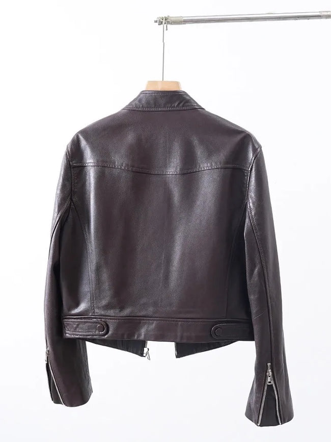 Emma – Leather Jacket Women’s Stylish Casual | Outerwear 2