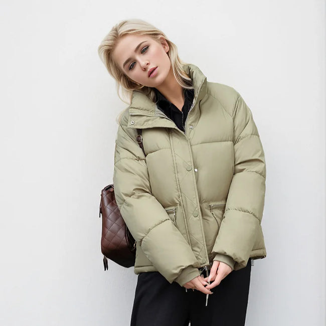 Mia – Black Puffer Jacket for Women - Stylish & Warm | Winter Coats 1