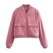 Ava – Bomber Jacket Women - Stylish Vintage | Short Coat 7
