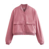 Ava – Bomber Jacket Women - Stylish Vintage | Short Coat 7