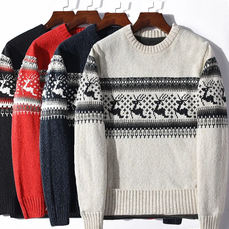 Daniel – Christmas Jumper Mens - Cozy Fleece Style | Pullover 3