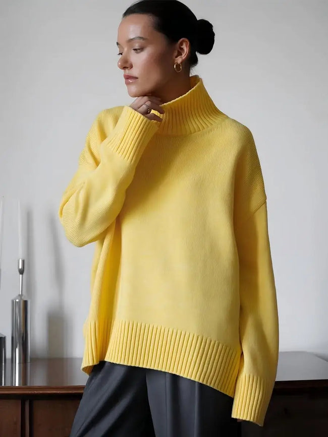 Bella – Oversized Sweater Women’s Cozy Crew Neck | Jumper 1