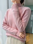 Mia – Turtleneck Top Women’s Chic Knit Sweater 6