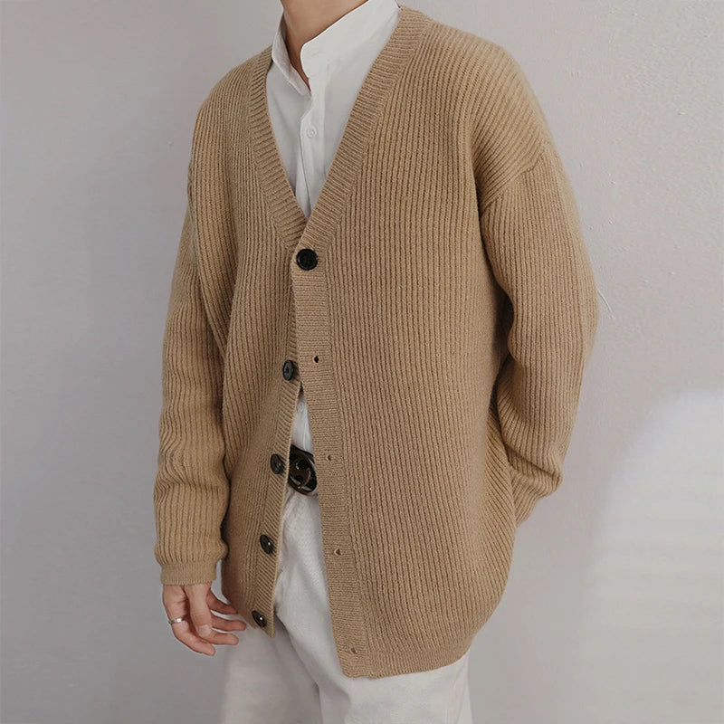 Michael – Mens Black Cardigan + Men’s - Stylish Knit | Sweater 4