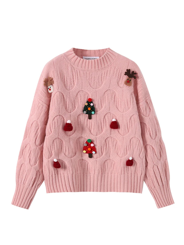 Clara – Christmas Jumper Women’s - Cozy Vintage | Pullover 4