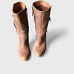 FJØRNA Elarisse orthopedic boots in black, featuring supportive design and sturdy soles for foot comfort and stability.