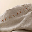 FJØRNA linen wide-leg women's trousers with drawstring waist, lightweight and comfortable for casual wear.