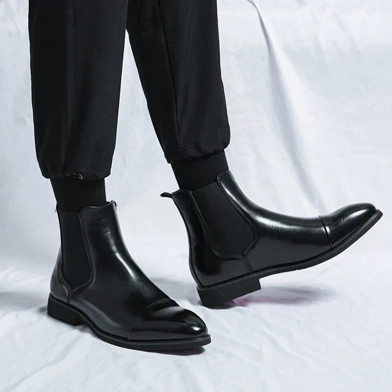 Classic Black Ankle Boots - 5