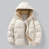 Ethan | Men’s Hooded Puffer Down Jacket Water-Repellent Parka