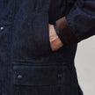 Zane – Men’s Rustic Denim Trench Coat | Durable Elegance 3