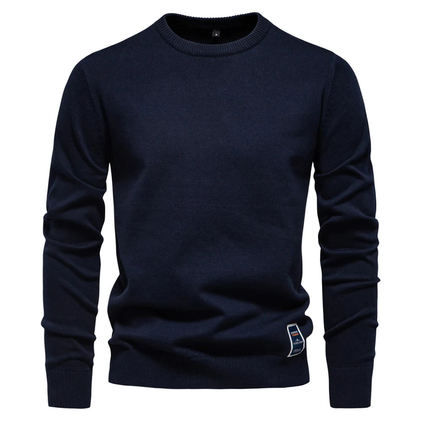 Alex – Crew Neck Men’s Classic Sweater | Casual Knit 13