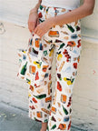 Women’s denim jeans by FJØRNA featuring classic blue pants with a relaxed fit and five-pocket design.