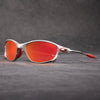 FJØRNA polarized men's sunglasses with black frames and dark lenses, accessory for stylish sun protection.