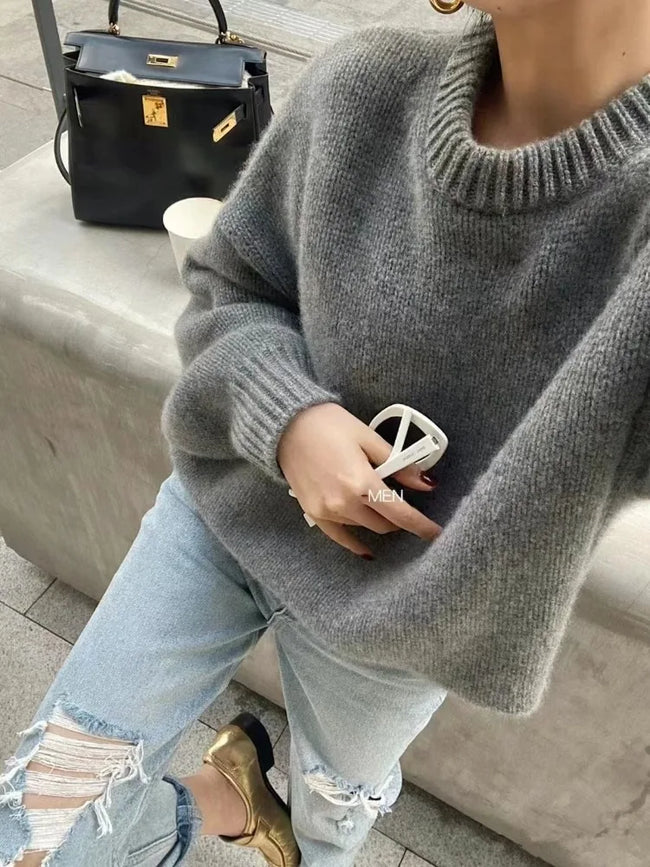 Petronilla - Women's Oversized Cashmere Sweater