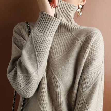 Skjola | Timeless Argyle Polo Sweater