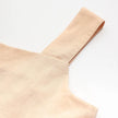 FJØRNA square neck linen cropped tank top displayed on a hanger, featuring a minimalist design and lightweight fabric.