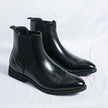 Classic Black Ankle Boots - 4