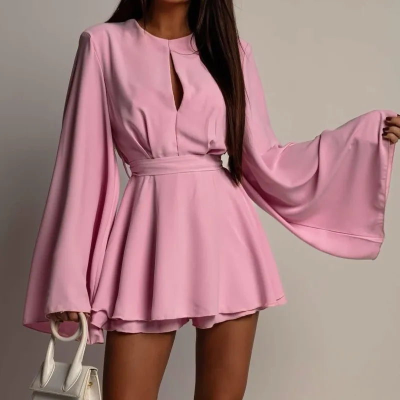 FJØRNA white mini dress, stylish sleeveless dress with a fitted silhouette, perfect for casual or semi-formal occasions.