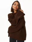 Bella – Women’s Oversized Sweater | Cozy Crew Neck Style 6