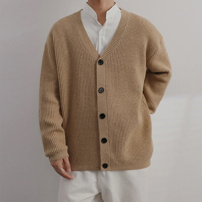 Michael – Mens Black Cardigan + Men’s - Stylish Knit | Sweater 2