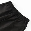 Women's cotton linen wide-leg trousers by FJØRNA with drawstring pull-on design, shown in a comfortable, relaxed fit.