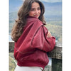 Ava – Leather Bomber Jacket Women - Stylish & Cozy | Outerwear 4