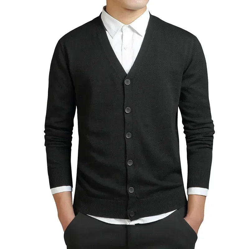 David – Men's Cardigan + Stylish Casual | Knitted Sweater 4