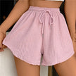 Mistila - Women's Casual Shorts with Drawstring