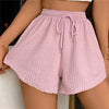 Mistila - Women's Casual Shorts with Drawstring