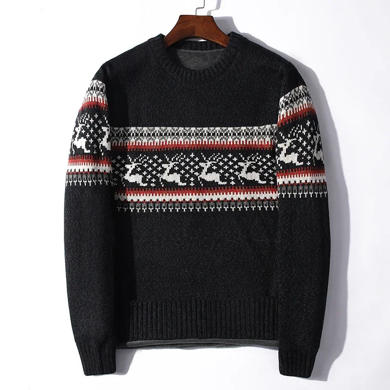 Daniel – Christmas Jumper Mens - Cozy Fleece Style | Pullover 7