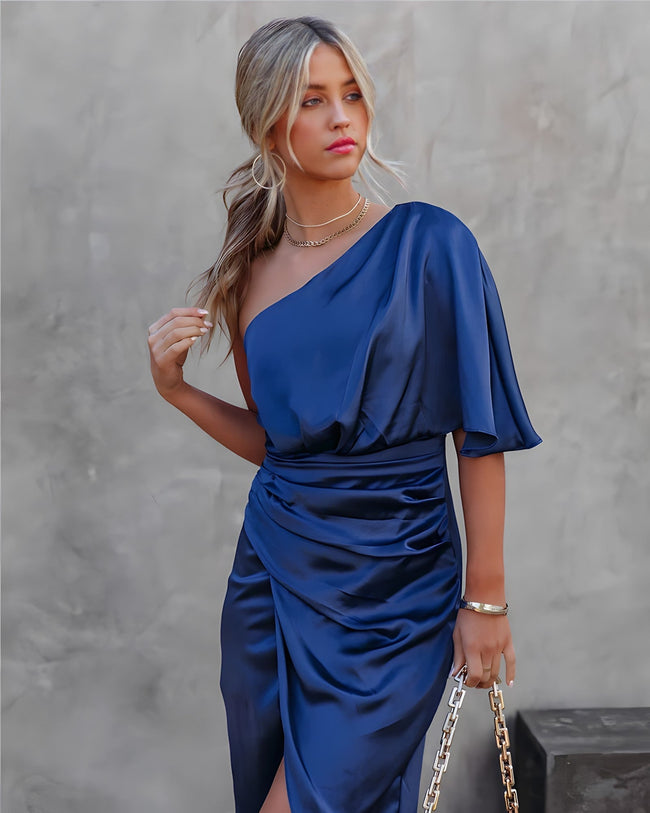 Aurora | Elegant Silk Dress for Evening & Special Occasions