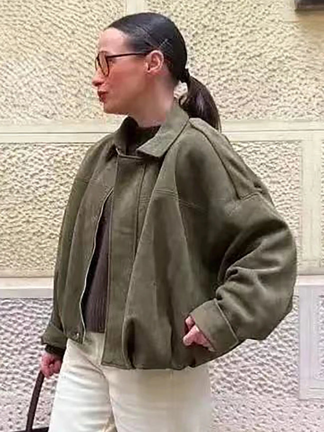 Ava – Bomber Jacket Women - Elegant Oversized | Jacket 2