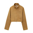 Mia – Leather Jacket Women - Stylish Cropped | Outerwear 1