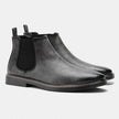 Retro Chelsea Boots Black Leather 8