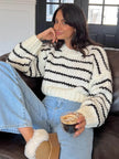 Mia – Crew Neck + Women’s - Casual/Chic | Sweater 11