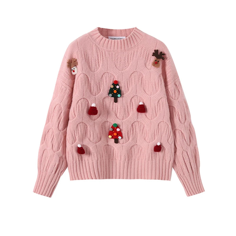 Clara – Christmas Jumper Women’s - Cozy Vintage | Pullover 6